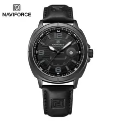NAVIFORCE - Reloj 8078 para Hombres correa color Negro