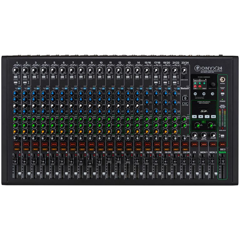 Mezclador Analógico Onyx24 USB Multipista