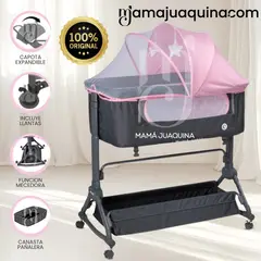 BABY - Cuna Colecho de Lujo «ATENEA» Edición Limitada Light Rosado