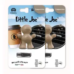 LITTLE JOE - Ambientador Para Auto Standard® - Capuccino - PACK X 2 UND