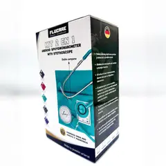 GENERICO - TENSIOMETRO MANUAL + ESTETOSCOPIO VERDE DOBLE CAMPANA - FLUCARE