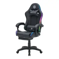 GENERICO - SILLA GAMER BLACK STAR LUCES RGB