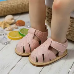 GENERICO - Zapatitos para bebé - Sandalias bebé - Rosado