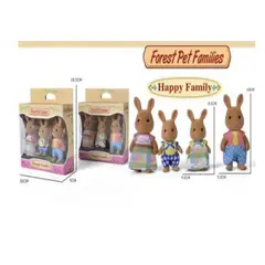 GENERICO - Set Ternurines con forma de Conejos x3