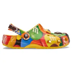 CROCS - Zuecos M&Ms Classic Clog Unisex