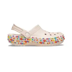 CROCS - Zuecos Classic Beaded Band Clog K Niños