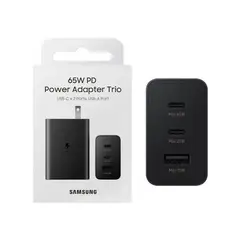 SAMSUNG - Cargador de 65W USB-C Trio