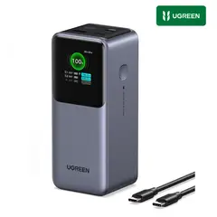 UGREEN - PowerBank Nexode 20000mAh 130W USB-C Para iPhone 17 MacBook Galaxy S25