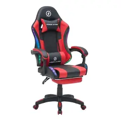 GENERICO - SILLA GAMER NEPTUNO LUCES RGB