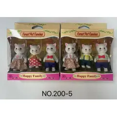 GENERICO - Set Ternurines con forma de Gatitos x3