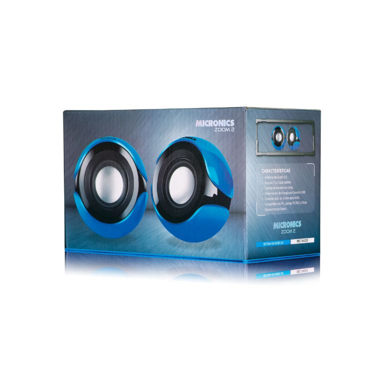 PARLANTES - MIC S402B AZUL