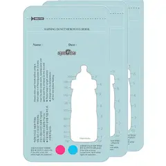 SPECTRA - Bolsas de almacenamiento de leche de 200ml x 30unid color celeste