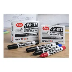 GENERICO - SET DE 10 PLUMONES PARA PIZARRA