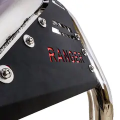 GENERICO - ANTIVUELCO DE ACERO INOXIDABLE PARA FORD RANGER 2024 CON LED Y LOGO RANGER
