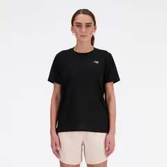 NEW BALANCE - Polo Sport Essentials T-Shirt Mujer