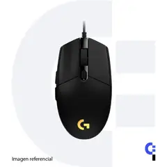 LOGITECH - MOUSE G203 LIGHTSYNC BLACK