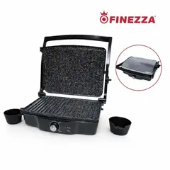 FINEZZA - Parrillera eléctrica antiadherente FZ-802EG