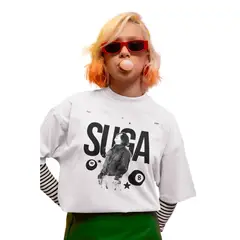 GENERICO - POLO OVERSIZE DE BTS - ECLIPSE