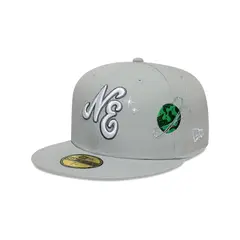 NEW ERA - Gorra 59Fifty Branded Planet Icon Grey