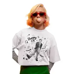 GENERICO - POLO OVERSIZE DE BTS - ECLIPSE