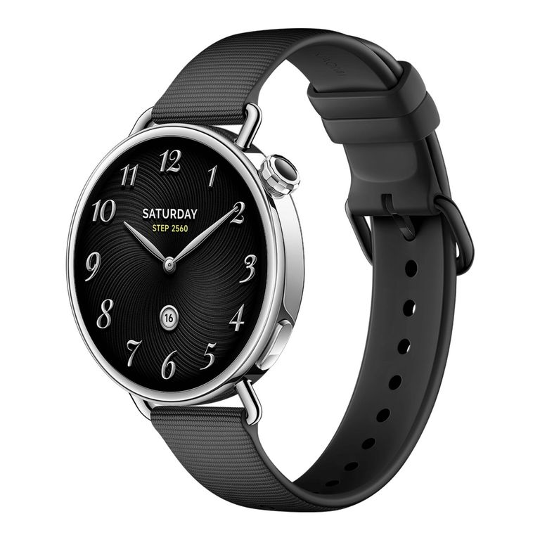 Reloj inteligente Watch S4 41mm Fluororubber Strap Black