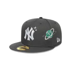 NEW ERA - Gorra 59Fifty MLB New York Yankees Planet Icon Gris