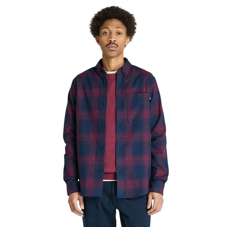 Camisa Heavy Flannel Check Shirt Hombre
