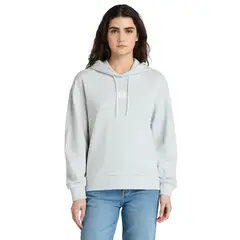 TIMBERLAND - Polera Stack Logo Loop Back Hoodie Mujer