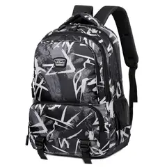 DANWEILE - Mochila de camuflaje para adolescentes - Negro