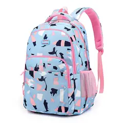 DANWEILE - Mochila elegante para estudiantes de primaria - Azul