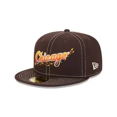 NEW ERA - Gorra 59Fifty MLB Chicago White Sox Marrón