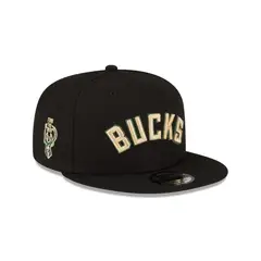 NEW ERA - Gorra 9Fifty NBA Milwaukee Bucks NBA Statement Edition Verde