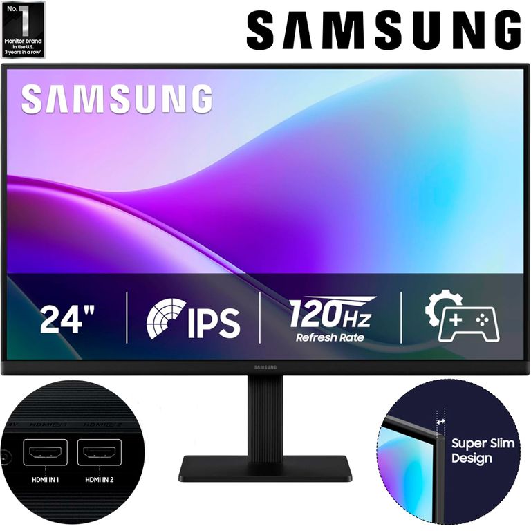 Monitor LS24F320GANXZA 24 Full HD Panel IPS 120Hz HDMI