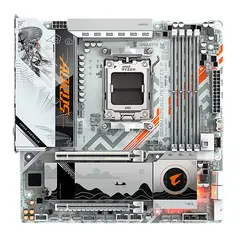 GIGABYTE - Motherboard B850M AORUS ELITE WIFI7 ICE-P Waifu Edition