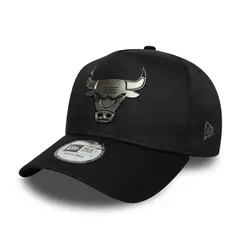 NEW ERA - Gorra 9Forty NBA Chicago Bulls Metallic Negro