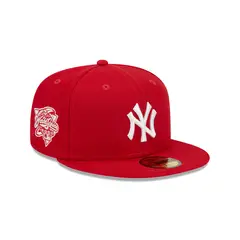 New Era - Gorra 59Fifty MLB New York Yankees Evergreen Rojo