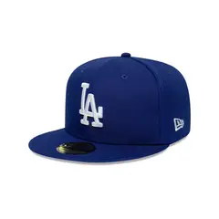 NEW ERA - Gorra 59Fifty MLB Los Angeles Dodgers Side Patch Azul