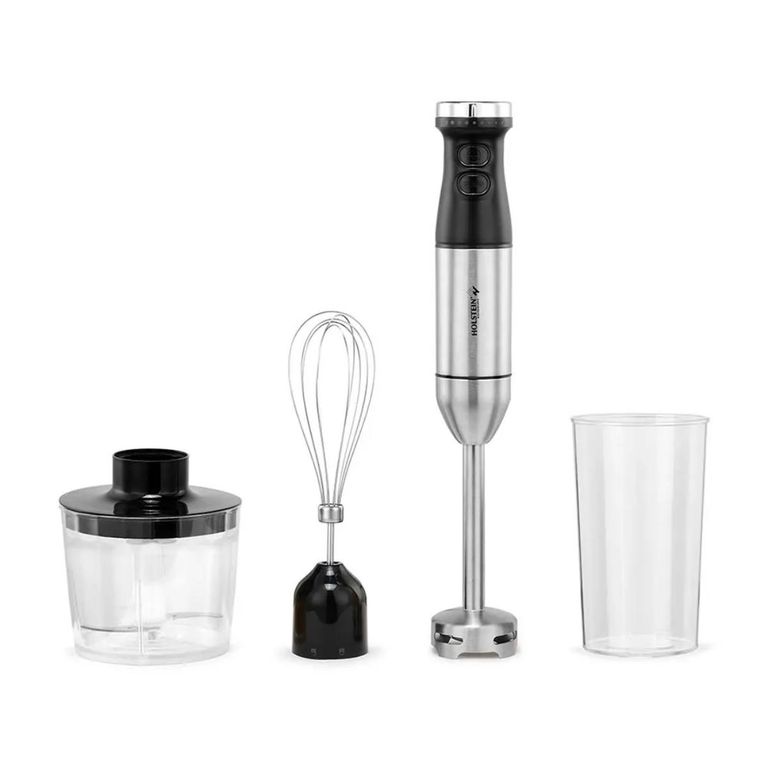 Licuadora de Inmersión Holstein en Acero Inoxidable Plata