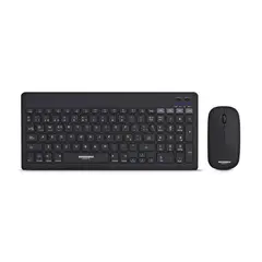 MICRONICS - Teclado y Mouse Inalámbricos WT800-3M Recargable BT Wireless 2.4 G