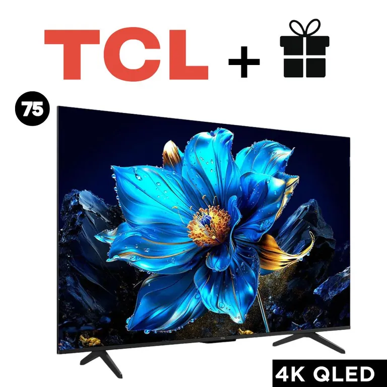 TELEVISOR 75" QLED 4K UHD SMART TV MOD 75T6C + REGALO ANTENA DIGITAL