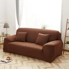 GENERICO - Funda Para Muebles De 2 asientos o 2 Cuerpos - Color Marron