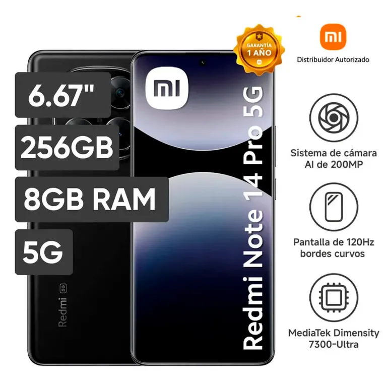 REDMI NOTE 14 PRO 5G 8RAM 256GB
