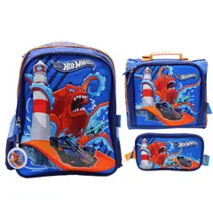 HOT WHEELS - Pack Escolar Mochila Calamar Oficio