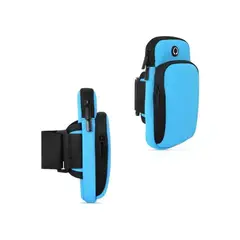 GENERICO - Brazalete para celular Color Turquesa