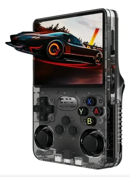 Consola Portatil Retro Game R36S 64GB Negro