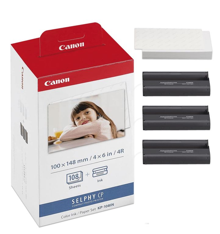 Papel Fotografico Selphy KP-108IPN CP1500 CP1300