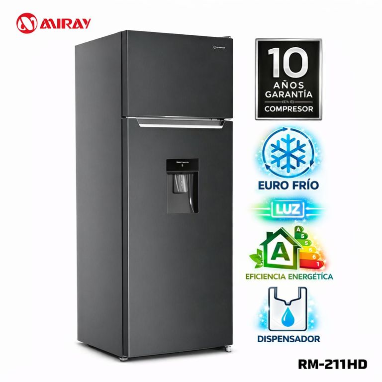 Refrigeradora RM-211HD Eurofrío 211 L