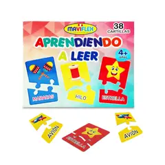 GENERICO - Juego Didáctico Aprendo A Leer Para Niños