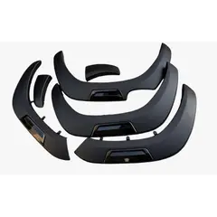 GENERICO - FENDER PARA HILUX REVO 2016+ CON DETALLES NEGRO CON PERNOS DE COLOR NEGRO