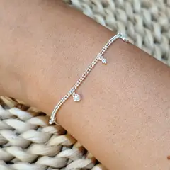 GENERICO - Pulsera para mujer Pamela de plata